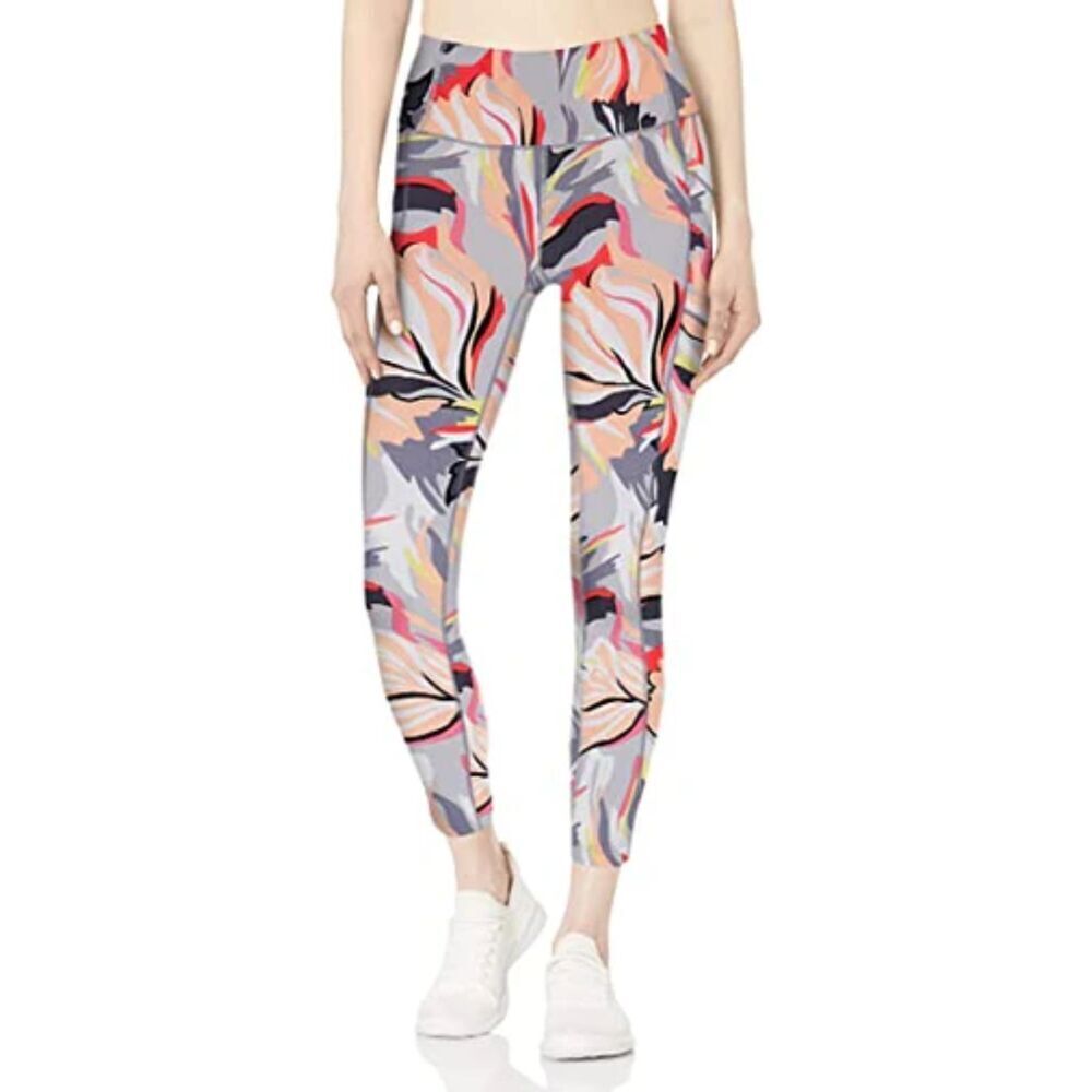 Calvin Klein Womens Side Pocket High Waist Tights